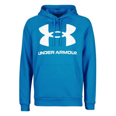 Under Armour UA RIVAL FLEECE BIG LOGO HD Modrá