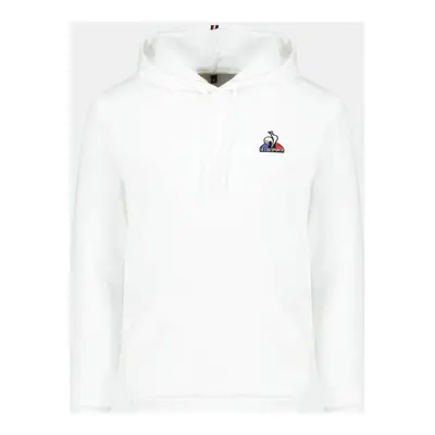 Le Coq Sportif ESS HOODY N Bílá