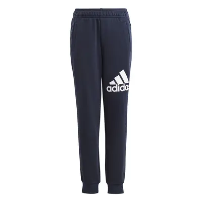 adidas Essentials Regular Fit Big Logo Cotton Joggers Tmavě modrá