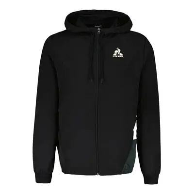 Le Coq Sportif CT FZ HOODY N°1 M Černá