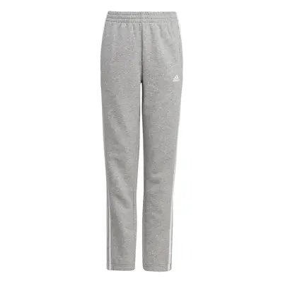 adidas Essentials 3-Stripes Fleece Joggers Šedá