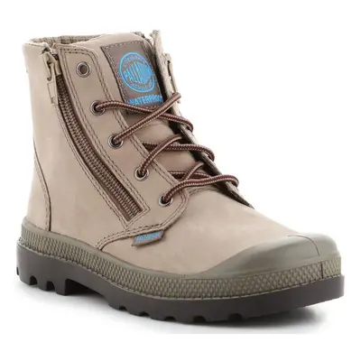 Palladium Pampa Hi Lea Gusset 52744206 Zelená