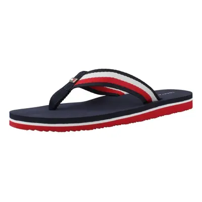 Tommy Hilfiger CORPORATE BEACH SANDAL Modrá