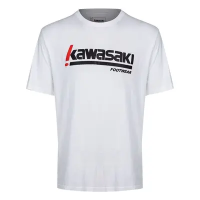 Kawasaki Kabunga Unisex S-S Tee K202152 1002 White Bílá