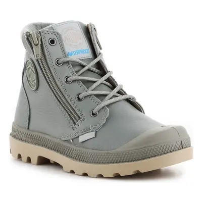 Palladium Pampa Hi Cuff WP K 53476-344-M Šedá