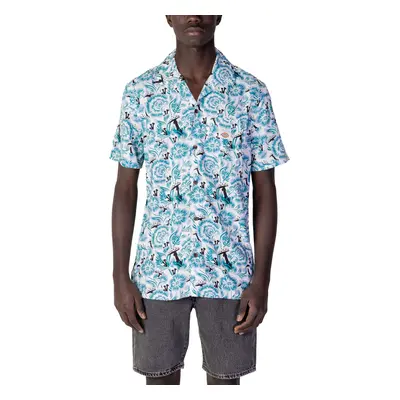 Dickies ROSEBURG SS CL FLORAL DK0A4YBO Modrá