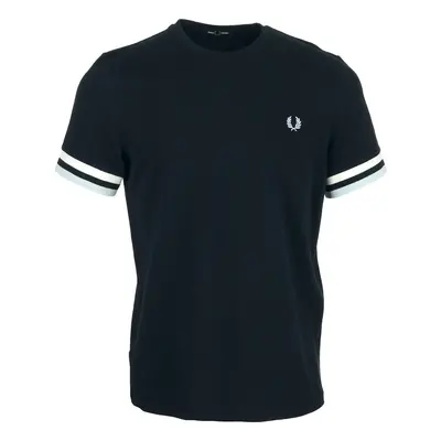 Fred Perry Bold Tipped Pique Modrá