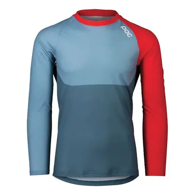 Poc 52844-8282 MTB PURE LS JERSEY CALCITE BLUE/PROSMANE RED ruznobarevne