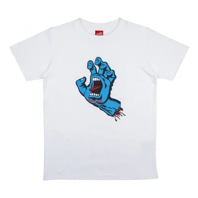 Santa Cruz Youth screaming hand t-shirt Bílá