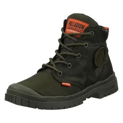 Palladium Stiefelette Zelená