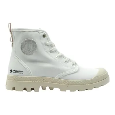 Palladium PAMPA HI ZIP ORGANIC Bílá