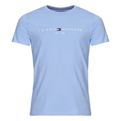 Tommy Hilfiger TOMMY LOGO TEE Modrá