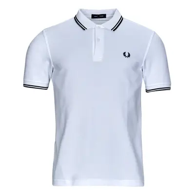 Fred Perry TWIN TIPPED FRED PERRY SHIRT Bílá