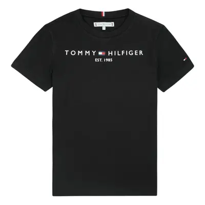 Tommy Hilfiger ESSENTIAL TEE S/S Černá