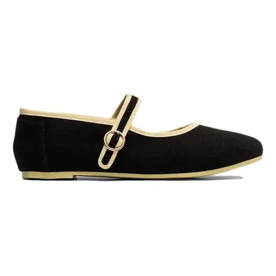 Paez Mary Jane W - Linen Black Černá