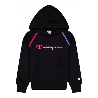 Champion HOODED SWEATSHIRT Černá