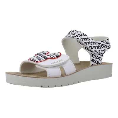 Geox J SANDAL COSTAREI GI Bílá