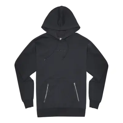 Converse ZIP POCKET PULLOVER HOODIE Černá