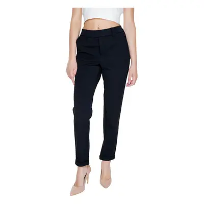 Vero Moda VMMAYA MW LOOSE SOLID PANT NOOS 10225280 Černá