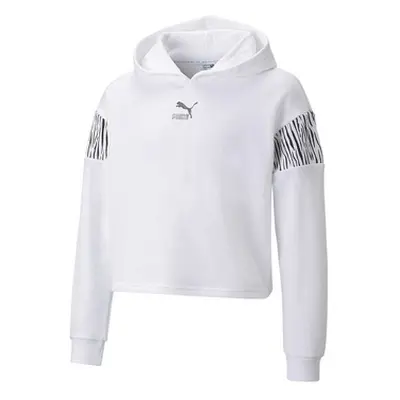 Puma G ROAR HOODIE TR Bílá