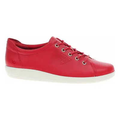 Ecco Dámské polobotky 20650311466 chili red Červená