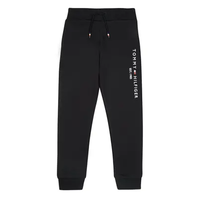 Tommy Hilfiger ESSENTIAL SWEATPANTS Černá