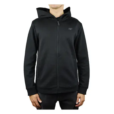 4F Men Hoodie Černá