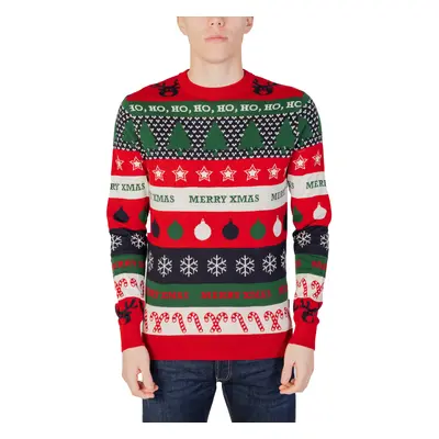 Only & Sons ONSXMAS REG 12 MIX XMAS JAC CREW KNIT 22027280 Červená