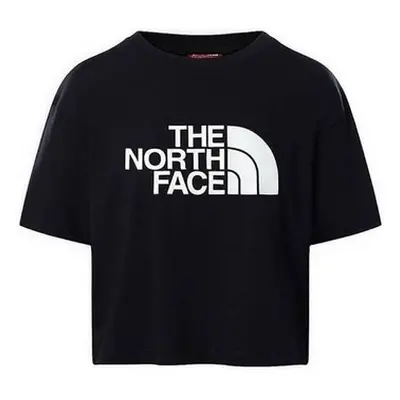 The North Face W CROPPED EASY TEE Černá