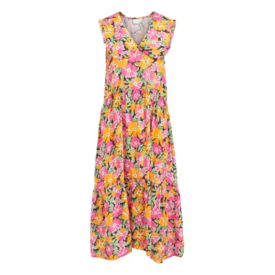 Vila VICOLMENA FLO S/L ANCLE DRESS 14076262 Červená