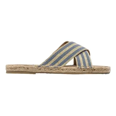 Paez Sandal Crossed W - Lurex Cloudy Béžová