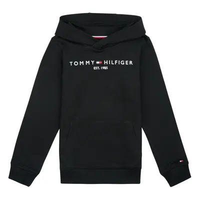 Tommy Hilfiger ESSENTIAL HOODIE Černá