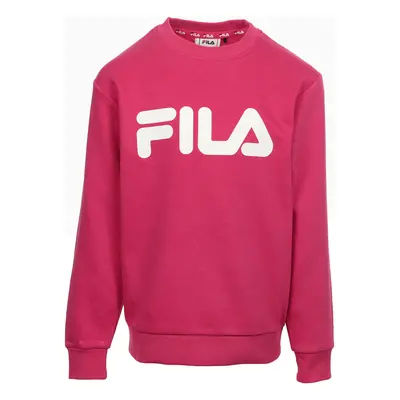 Fila Classic Logo Crew Sweat Kids Růžová