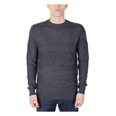 Only & Sons ONSWADE REG 5 STRUC CREW NECK KNIT 22027159 Modrá