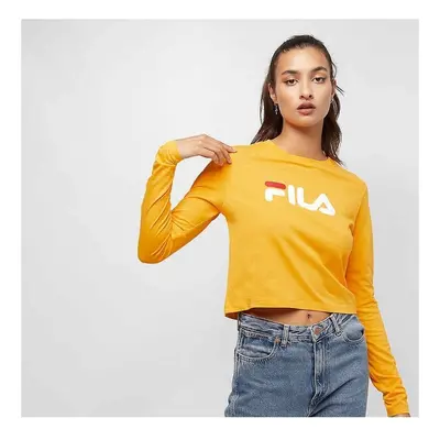 Fila MARCELINE CROPPED LS SHIRT Žlutá