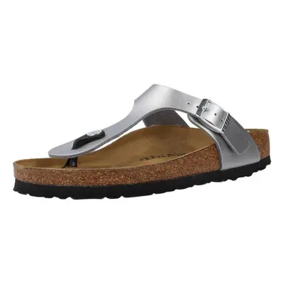 Birkenstock GIZEH BF Stříbrná