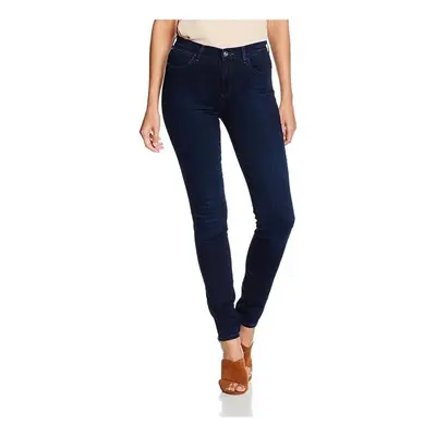 Wrangler High Skinny W27HBV78Z Modrá