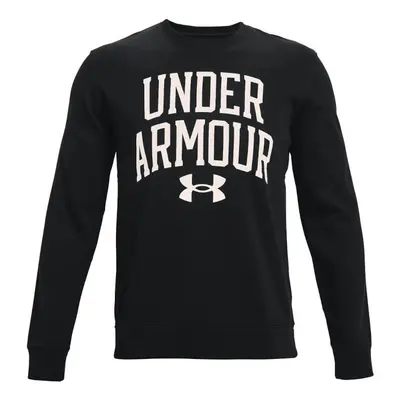 Under Armour Rival Terry Crew Černá