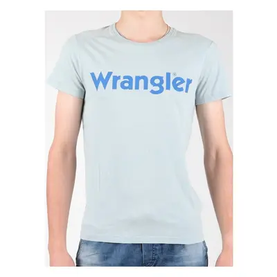 Wrangler S/S Graphic Tee W7A64DM3E Šedá