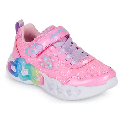 Skechers INFINITE HEART LIGHTS Růžová