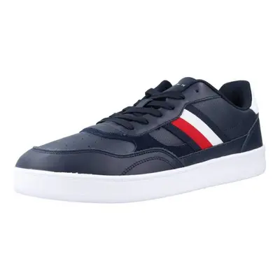 Tommy Hilfiger COURT CUPSOLE RETRO LTH Modrá