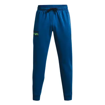 Under Armour Rival Fleece Signature Joggers Modrá