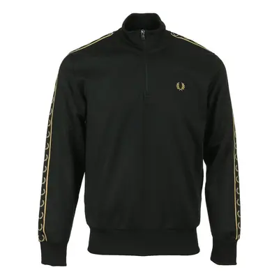 Fred Perry Taped Half Zip Track Top Černá