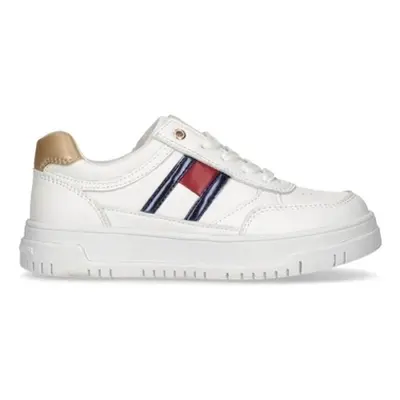 Tommy Hilfiger FLAG LOW CUT LACE-UP SNEA Bílá