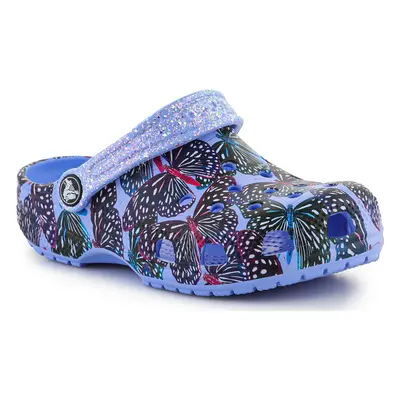 Crocs KIDS pantofle Classic Butterfly Clog Kids 208297-5Q7 Fialová