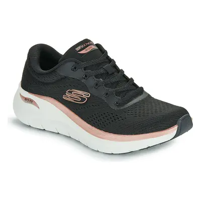 Skechers ARCH FIT 2.0 GLOW THE DISTANCE Černá