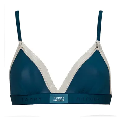 Tommy Hilfiger TRIANGLE BRA Tmavě modrá