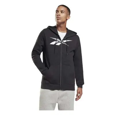 Reebok Sport M NSW CLUB HOODIE FZ BB Černá