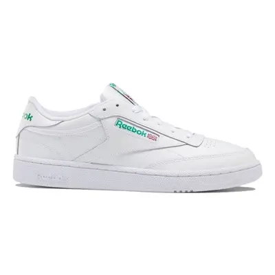 Reebok Sport Club C 85 Shoes - Intense White/Green Bílá