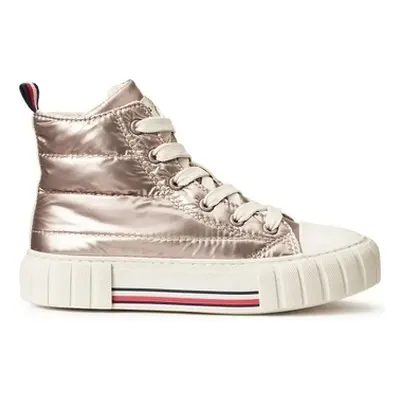 Tommy Hilfiger HIGH TOP LACEUP SNEAKER Růžová